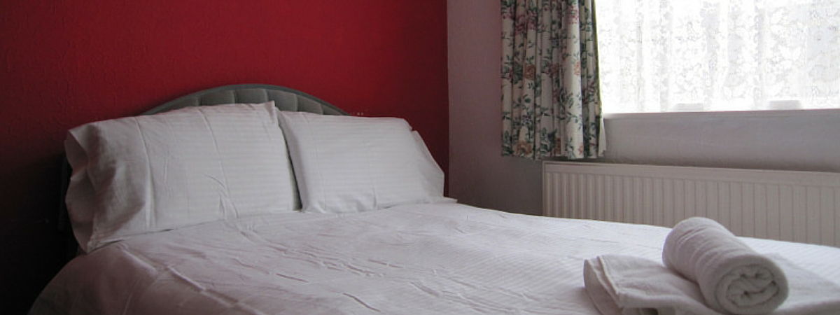 Double room at the South Dene Hotel in Bridlington